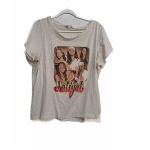 Popular Sports Mens White T Shirt Cotton Round Neck Graphic Tee Short Sleeve 3X